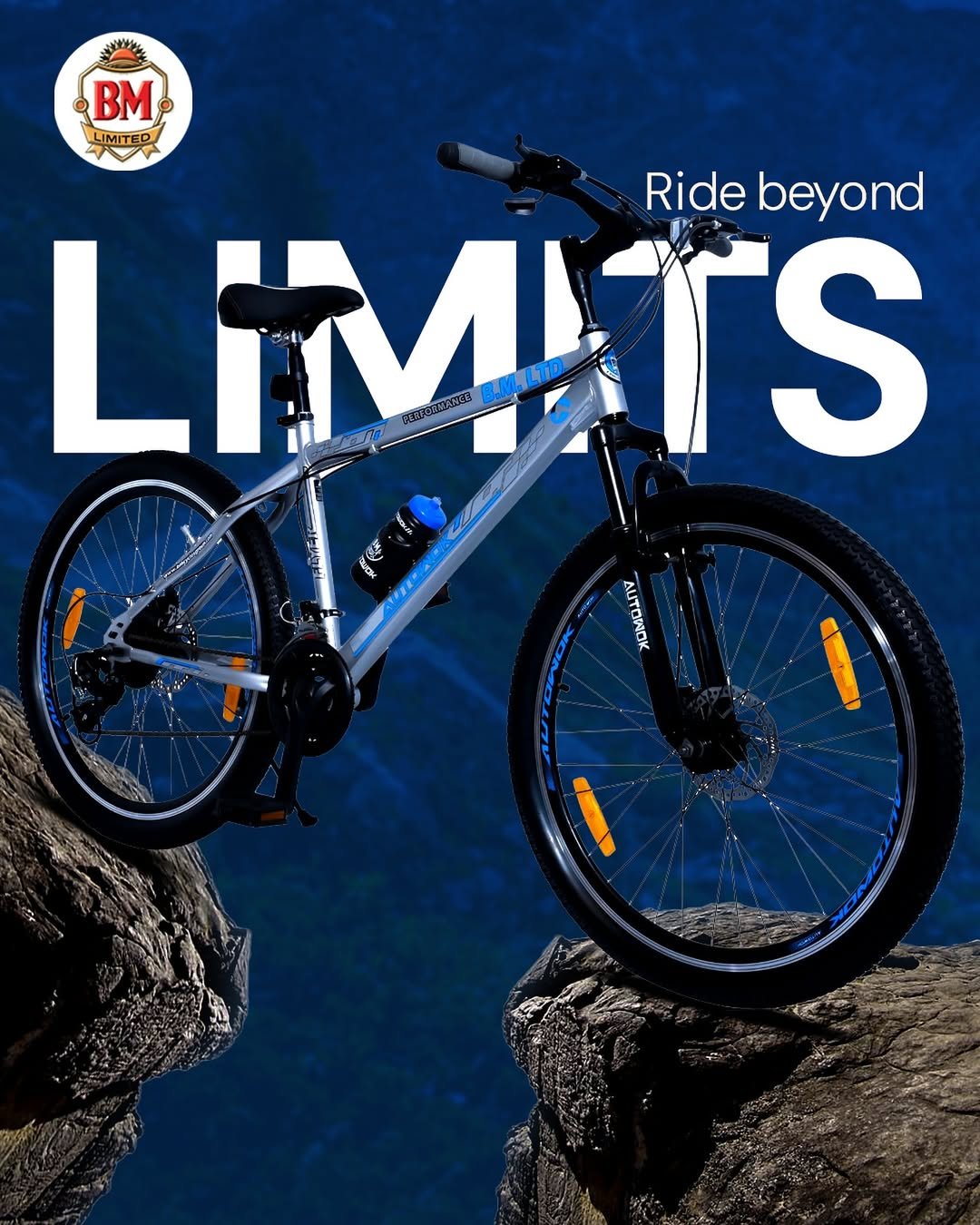 🚴_♂️ Don’t just ride. Ride beyond limits. #RideWithBM #BMCycles #RideHarderGoFarther #CyclingLi