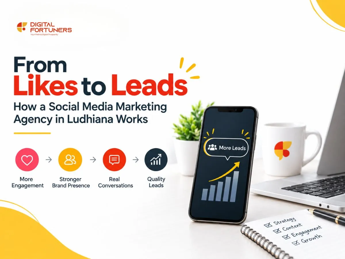 From Likes to Leads How a Social Media Marketing Agency in Ludhiana Works